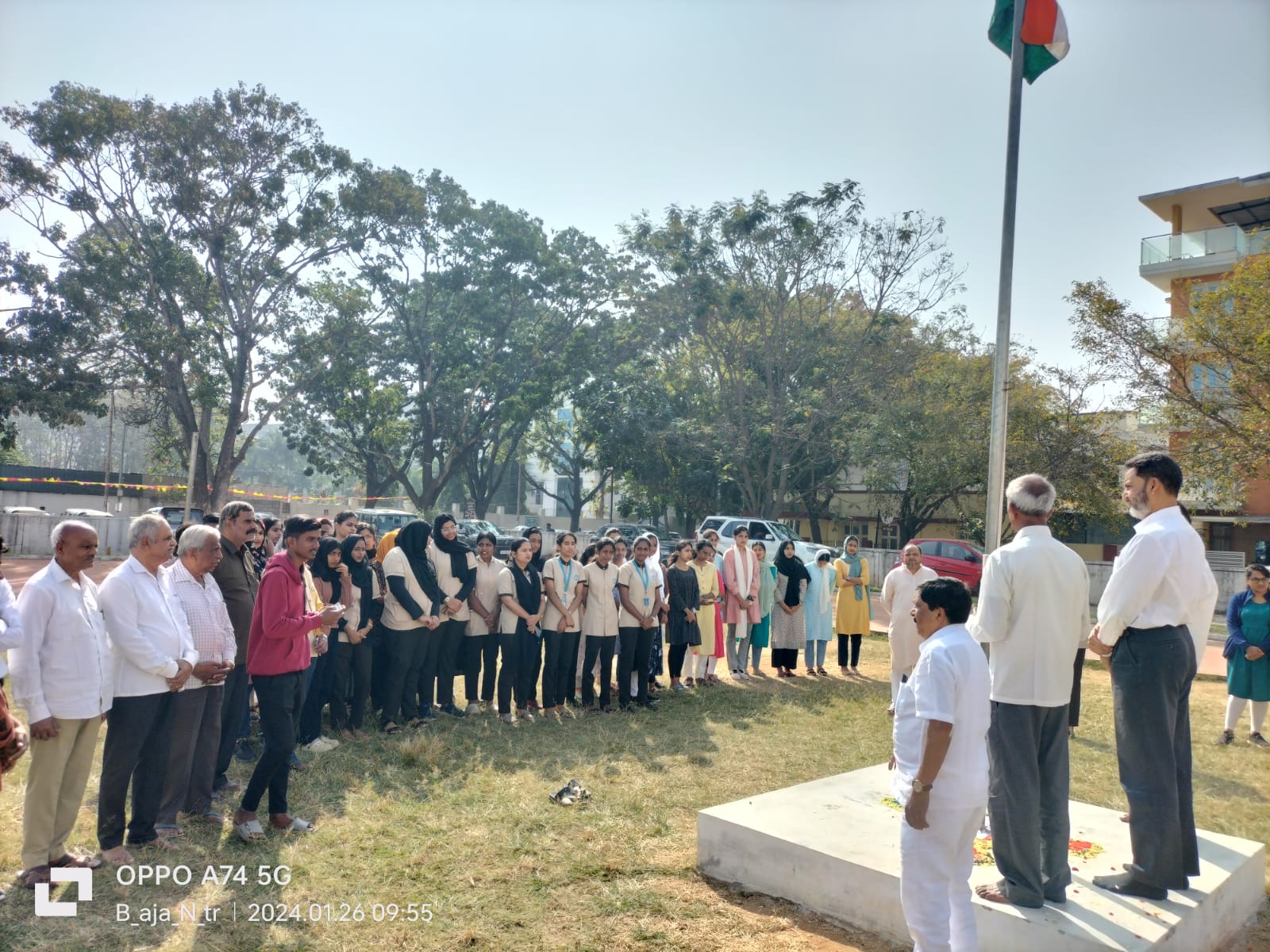 75th Republic day celebration at Heritage City Group of Institutions